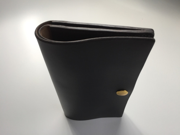 クロムエクセル　長財布　アメリカレザー　真鍮ホック 