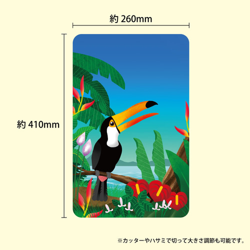 カホン用装飾ステッカー／綺麗に剥がせるステッカー イラスト