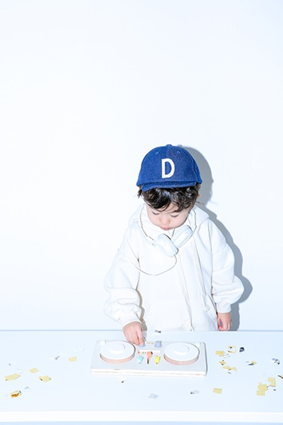 【木のおもちゃdou?】little DJ  （DJ型のおもちゃ） 2枚目の画像