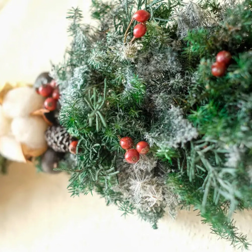 横スワッグ クリスマススワッグ Red スワッグ atelier kertoa 通販