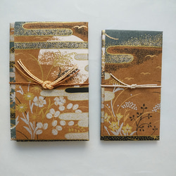 蒔絵風月と秋模様　友禅紙のぽち袋　和紙.水引 1枚目の画像