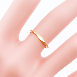 Brass Ring     1.2mm 1つたたきリング（真鍮） 5枚目の画像