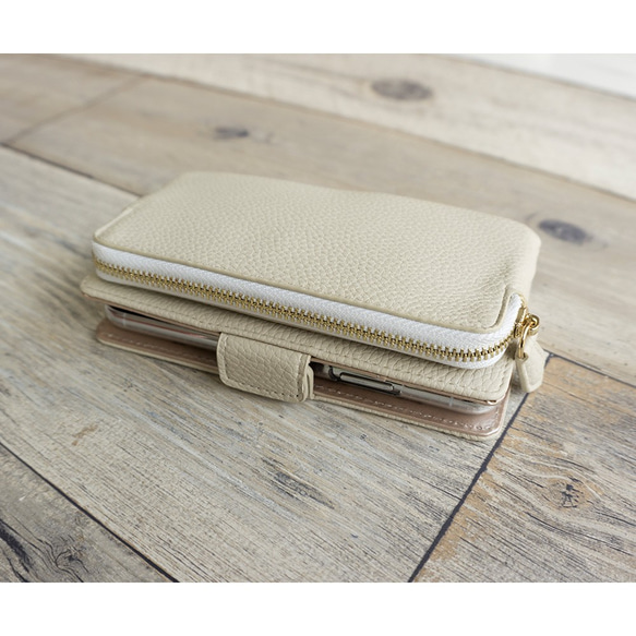 全機種対応 スマホケース 手帳型 【 セパレート Simple 】 サイドマグネット 収納 iPhone AA75A 2枚目の画像