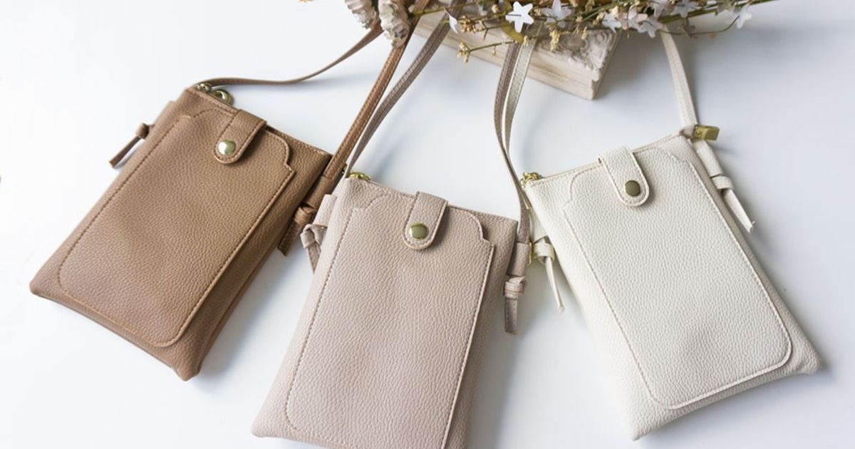 サイズ感に一目惚れ。ベーシックカラー×ポシェット｜ハンドメイド