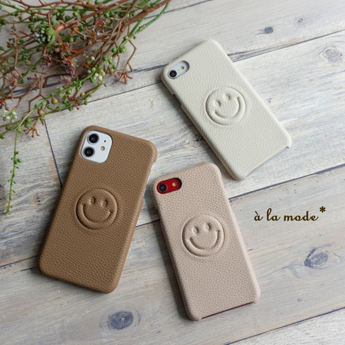 aniya スマイリー ケース ニコちゃん Galaxy ギャラクシー S25 S24 A55 5G SC-53C SC-51E SC-53E 等 ケース