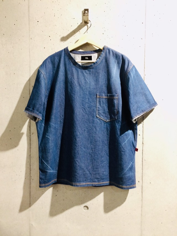 Denim T-SH ※受注製作 1枚目の画像