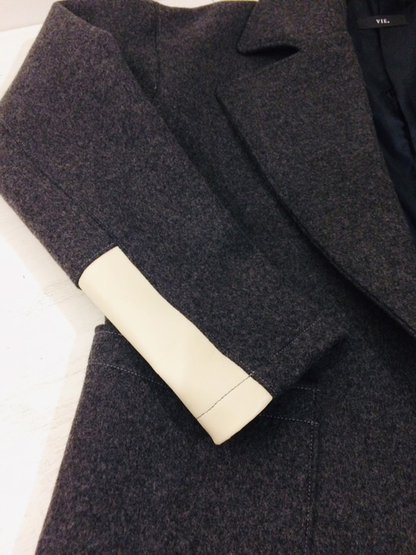 wool chester coat ※受注製作 3枚目の画像