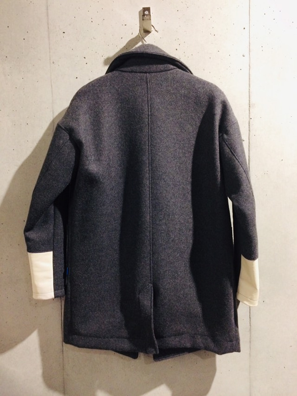 wool chester coat ※受注製作 5枚目の画像