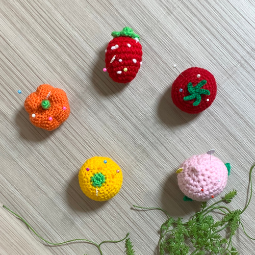 フルーツ 針山 編みぐるみ その他素材 shoshoroom 通販 9616740  