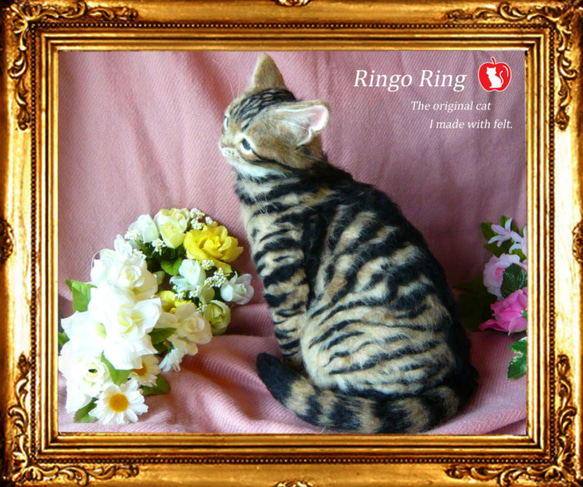 ☆羊毛フェルト☆猫☆オーダーメイド☆ 4枚目の画像