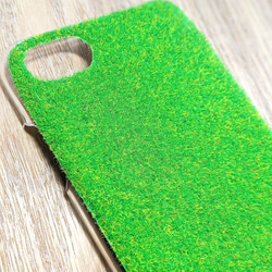 全機種対応　ずっと触っていたい芝生のスマホケース（iPhone/Android） 2枚目の画像