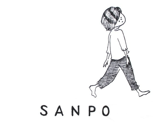 SANPO」キャンパストートバック(A4) 2枚目の画像