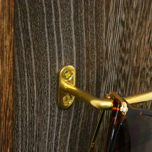 【3size 職人直送】真鍮 ウォールハンガー ウォールフック 玄関 キーフック 鍵フック おしゃれ アンティーク 8枚目の画像