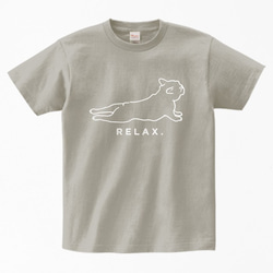 ◎新色追加◎ フレンチブルドッグのシンプルなリラックスTシャツ