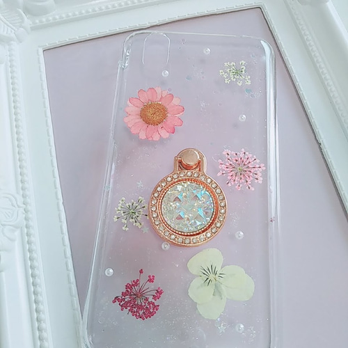 tama様ご確認ページ⭐︎押し花ケース 全機種対応 押し花スマホケース スマホケース・カバー tama 通販