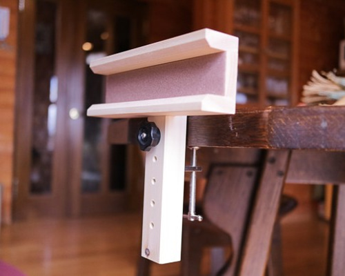 木製の手芸道具** 「フープキーパー」 キルト、パッチワークで使う大型