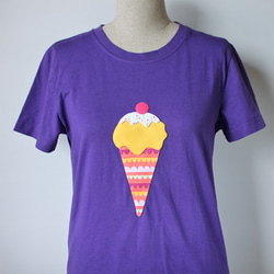 芒果冰淇淋微長版短袖T-shirt 第2張的照片