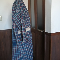 着物リメイク　羽織コート 4枚目の画像