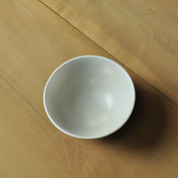 お茶碗（中）／白 2枚目の画像
