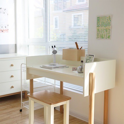 オーダーメイド 職人手作り パソコンデスク デスク 机 天然木 白家具 おうち時間 テレワーク 無垢材 木工 エコ LR