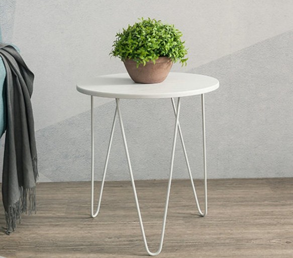 オーダーメイド 職人手作り コーヒーテーブル ミニテーブル サイドテーブル 北欧モダン 白家具 ホワイト ブラック 家 21,560円