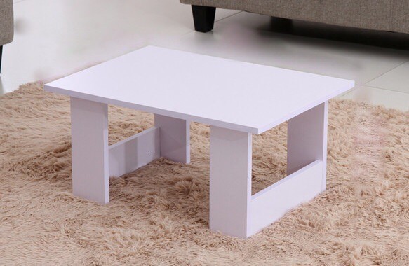 オーダーメイド 職人手作り センターテーブル ローテーブル 座卓 机 白家具 テーブル おうち時間 無垢材 木工 LR 2枚目の画像