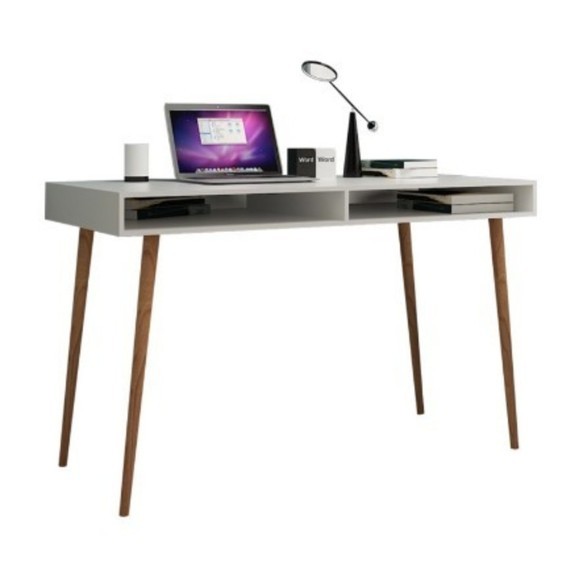 オーダーメイド 職人手作り パソコンデスク デスク テーブル 学習机 おうち時間 白家具 ホワイト 木工 無垢材 LR