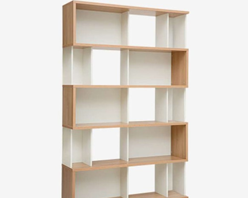 オーダーメイド 職人手作り オープンシェルフ 本棚 北欧モダン白家具