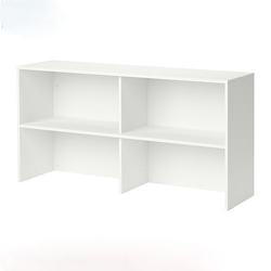 ハンドメイドシェルフ/棚/ホワイト 楽天市場】オープンシェルフ 幅82cm キャビネット ホワイト