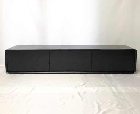 オーダーメイド ローボード テレビ台 北欧モダン モノトーン 黒家具 ブラック ホワイト サイズオーダー可 天然木