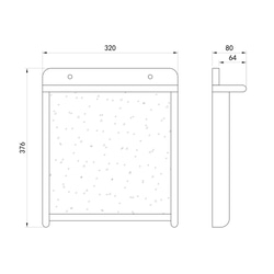 受注生産 職人手作り メモボード ソフトボード 木製 ギフト 無垢材 オフィス おうち時間 インテリア 家具 木工 LR 3枚目の画像