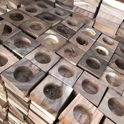 受注生産 職人手作り 灰皿 アストレイ ギフト 父の日 天然木 無垢材 インテリア おうち時間 木製 木工 家具 LR 2枚目の画像