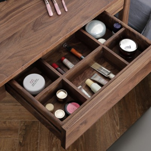 ハンドメイドドレッサー シャビーシック DIY 鏡台 ダイソー ドレッサー