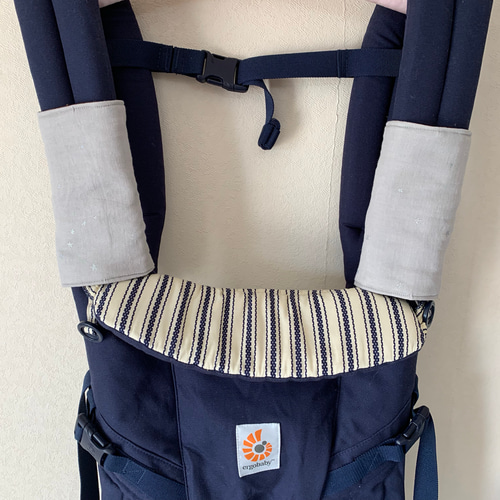 エルゴ❤️よだれカバー ダブルガーゼ リバーシブル♬完成品 スリング 