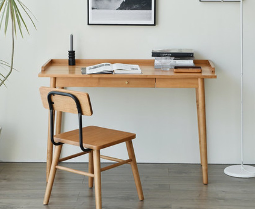 オーダーメイド 職人手作り デスク パソコンデスク テーブル 机 テレワーク おうち時間 天然木 無垢材 家具 LR