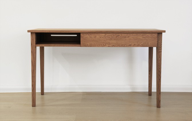 オーダーメイド 職人手作り デスク パソコンデスク テーブル 天然木 机 無垢材 木工 おうち時間  テレワーク LR