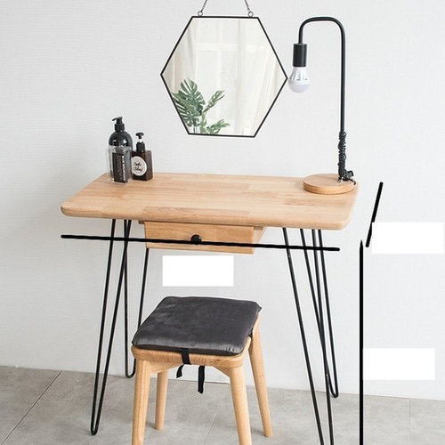 天然木×アイアンヴィンテージ加工 両面ドレッサー 美容室 職人手作り 天然木×アイアンヴィンテージ加工 両面ドレッサー 美容室 職人手作り