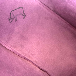(制作受注) 豚革 ローズ スモール パラシュートバッグ ボストンバッグ 5枚目の画像