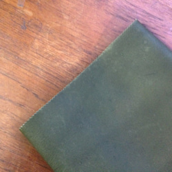 皮革綠色棕色袋餅乾袋手袋 第4張的照片