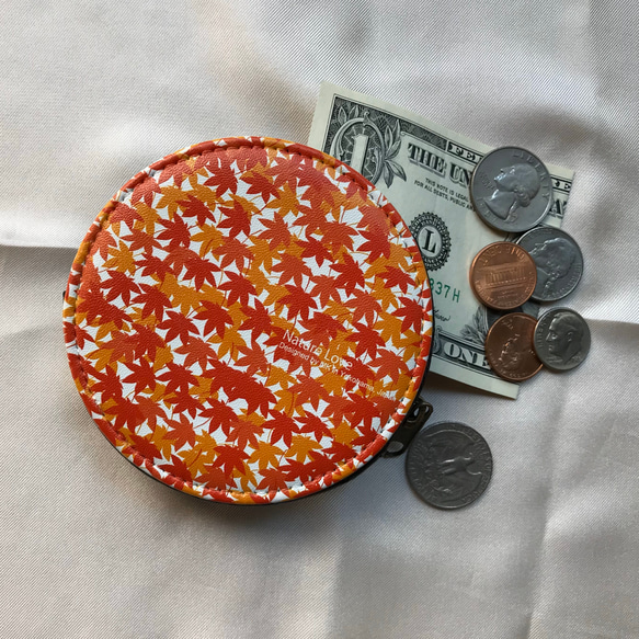 楓オリジナルデザインのコインケース&小物入れ 2枚目の画像