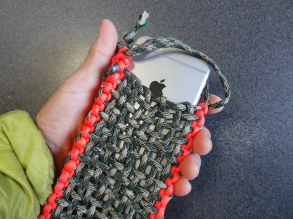 paracord iPhone case ( iPhone6S) スマートフォンケース 2枚目の画像