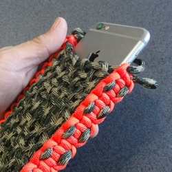 paracord iPhone case ( iPhone6S) スマートフォンケース 5枚目の画像