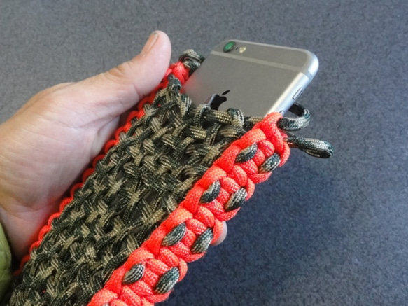 paracord iPhone case ( iPhone6S) スマートフォンケース 5枚目の画像