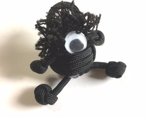 パラコード人形 黒丸 その他人形 J-KING 通販 5360627｜Creema(クリーマ)