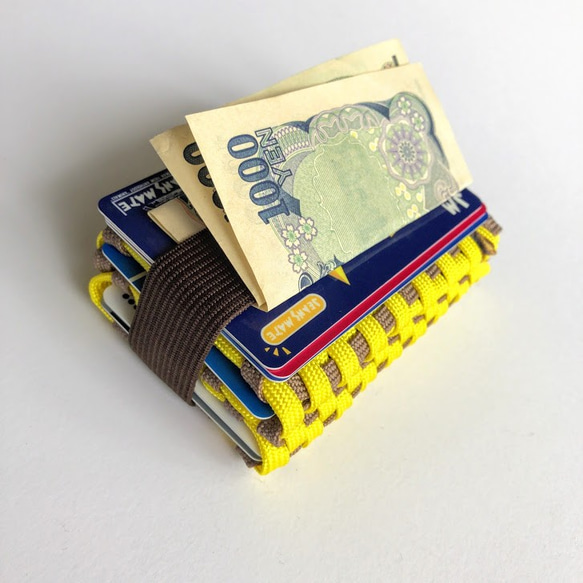 パラコード　財布　カードケース 5枚目の画像