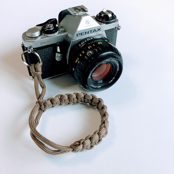 カメラストラップ　Paracord Cobra Camera Wrist Strap 1枚目の画像