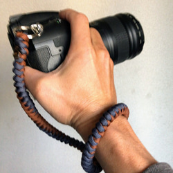 カメラストラップ　パラコード　Paracord Snake Knot Camera Wrist Strap 3枚目の画像
