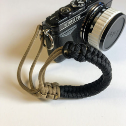 カメラストラップ　パラコード　Paracord Fishtail Camera Wrist Strap　BT 10枚目の画像