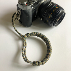 カメラストラップ　パラコード Camera Wrist Strap Gunship 1枚目の画像