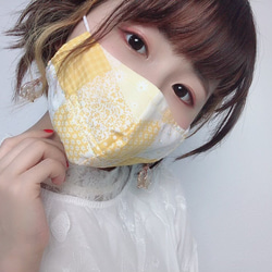 mochimono〜立体マスク〜鼻と口元ワイヤー入り♬ 4枚目の画像